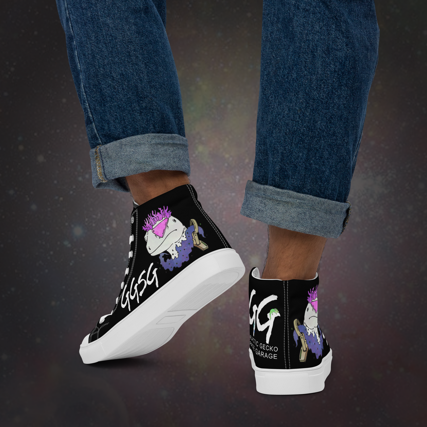 Men’s High Top Canvas Shoes