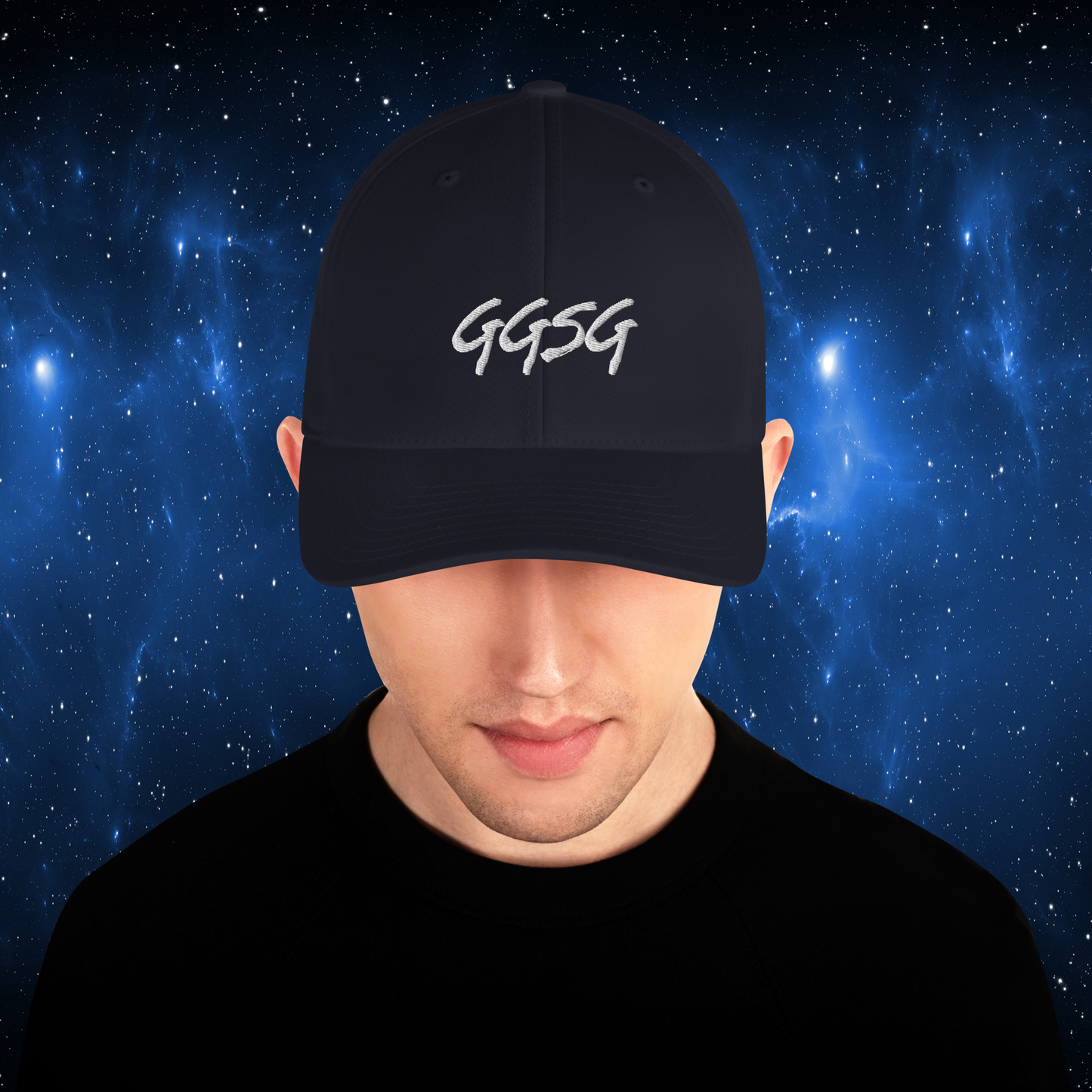 GGSG Fitted Hat - White Stiching